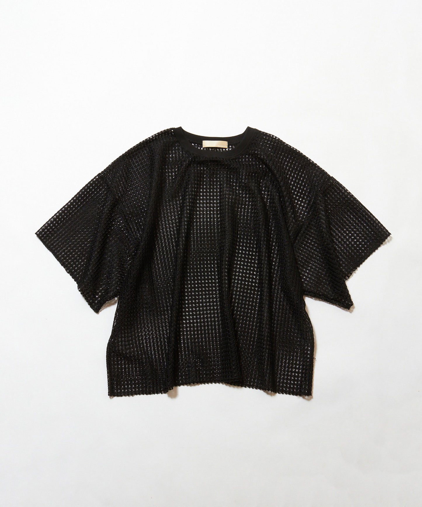 meagratia/メアグラーティア/Lace T-shirt blk