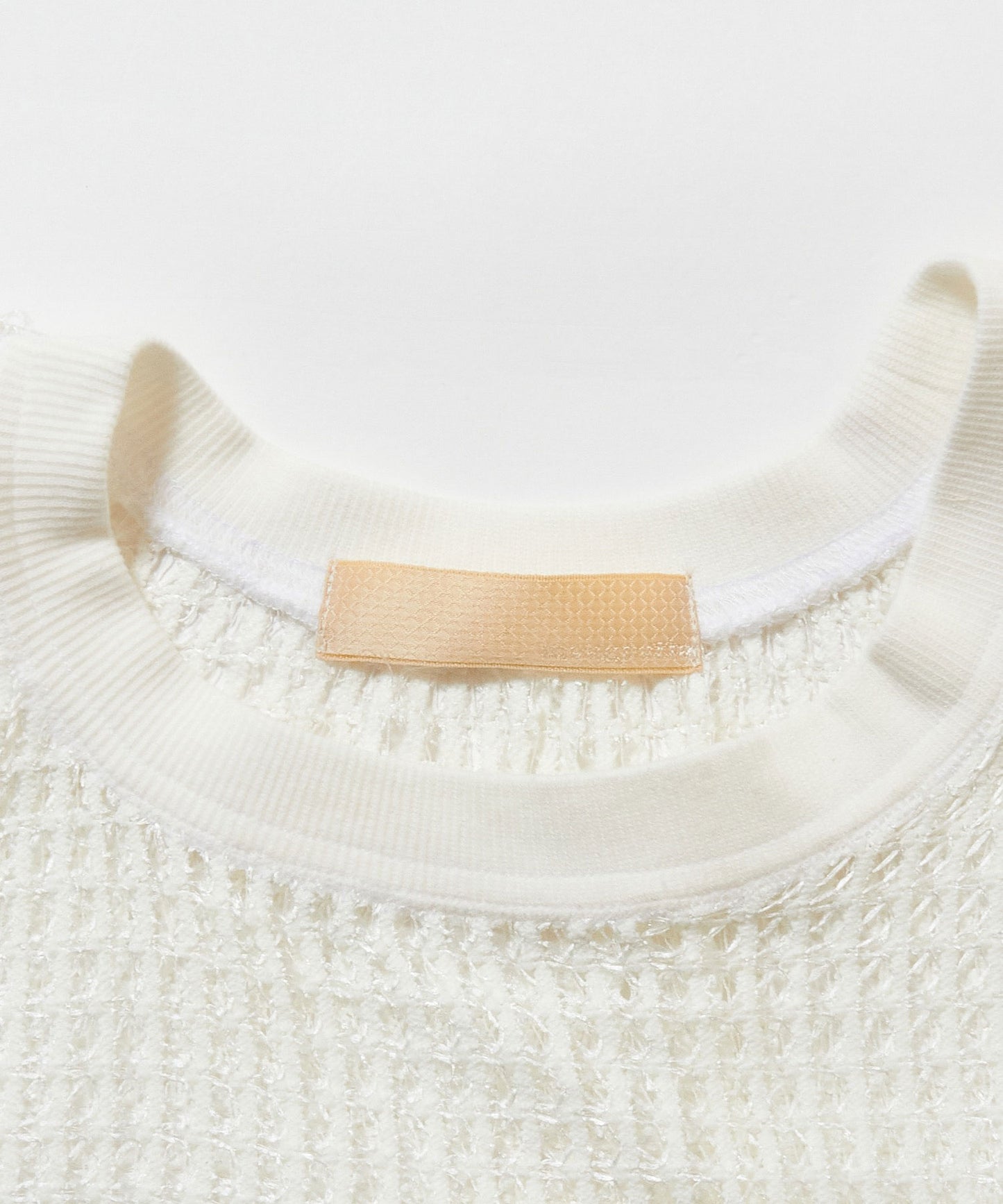 meagratia/メアグラーティア/Lace T-shirt wht