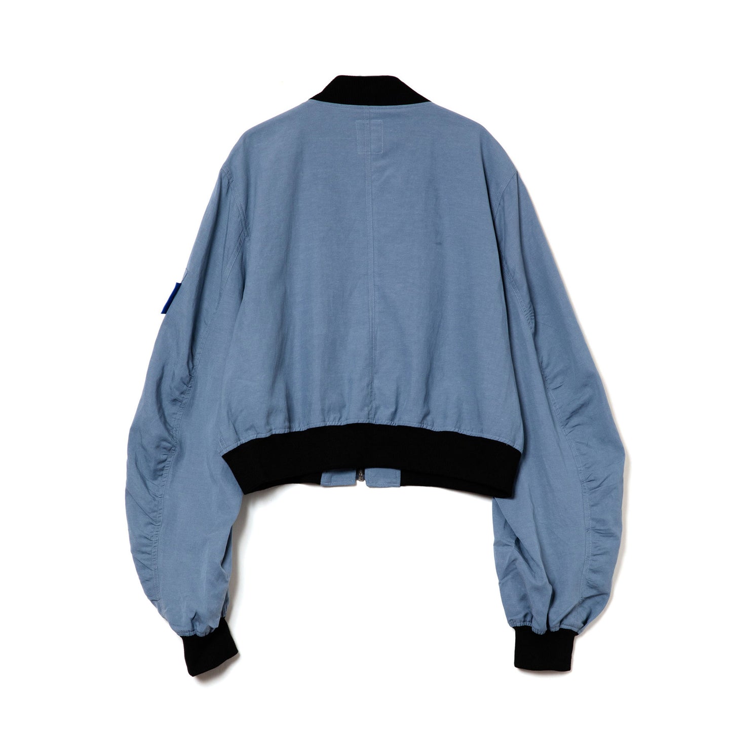 SHORT ZIP FLIGHT JACKET blue