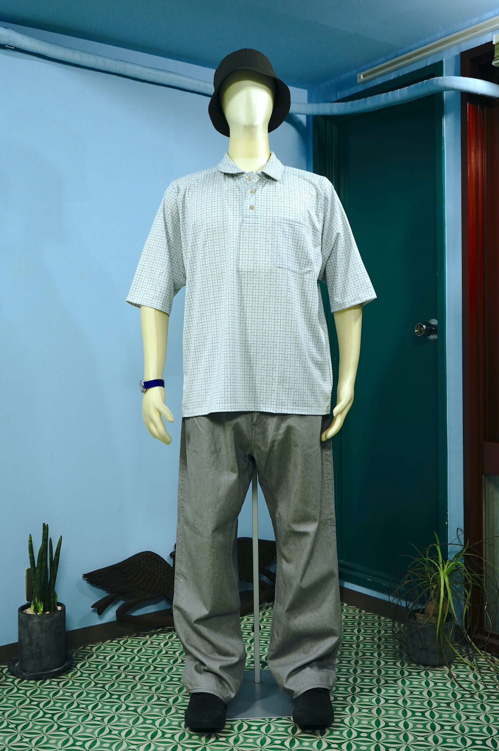 rajabrooke/ラジャブルック/柄SELESA POLO RAJA CHECK