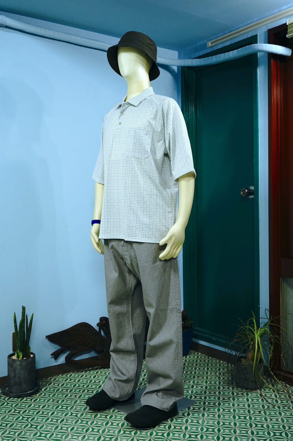 rajabrooke/ラジャブルック/柄SELESA POLO RAJA CHECK