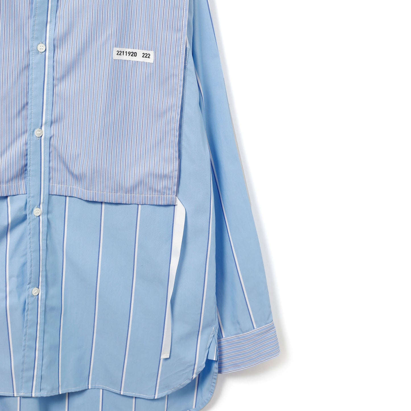 STRIPE SHIRT blue