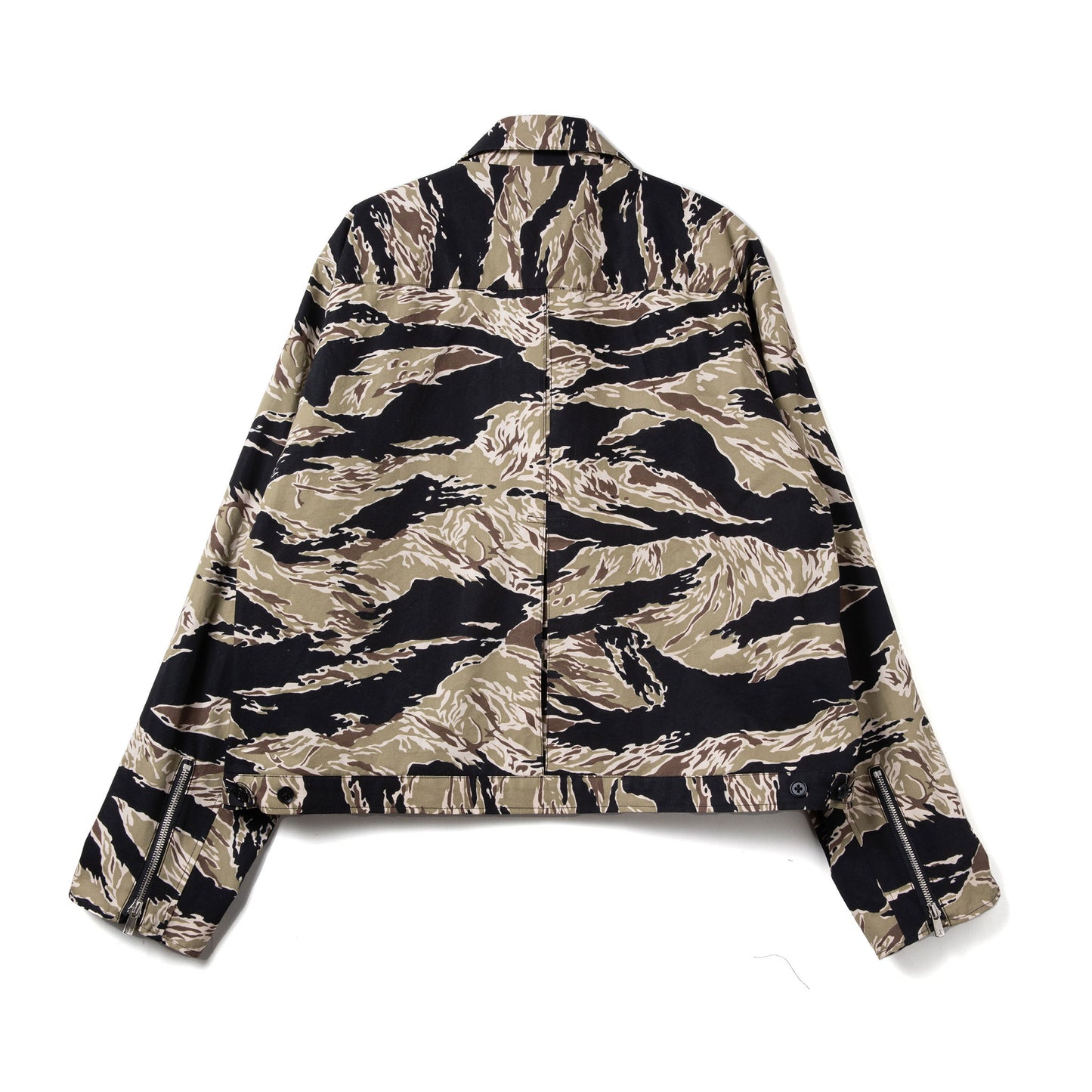 CAMO ZIP JACKET beige
