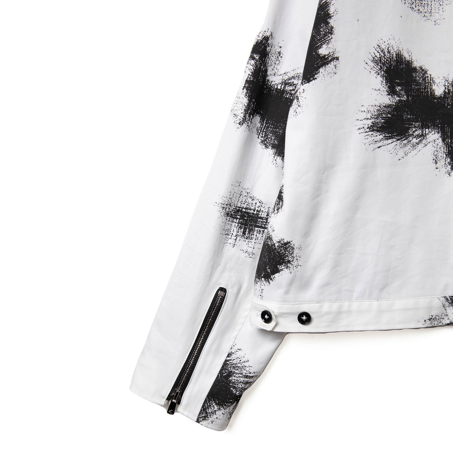 CAMO ZIP JACKET white