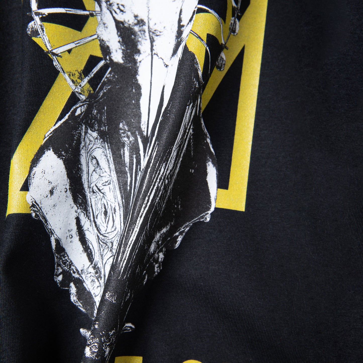 "REAK ME OUT" L/S TEE black