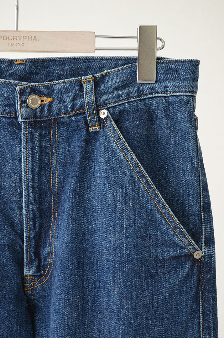 FLYSIDE DENIM PANTS BLUE