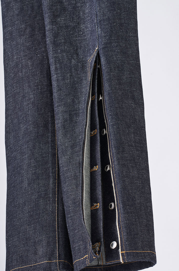 FLYSIDE DENIM PANTS INDIGO