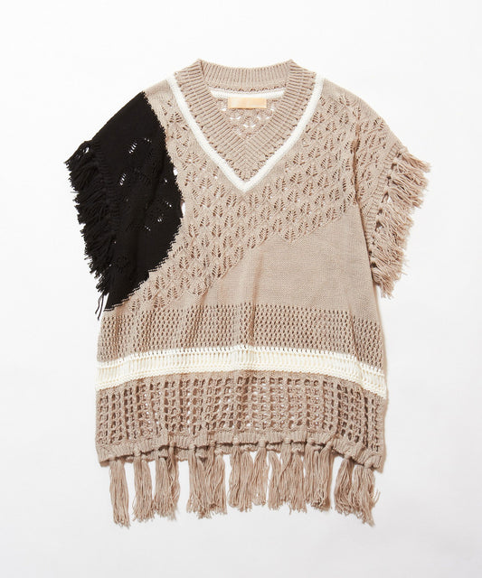 meagratia/メアグラーティア/knit vest beg