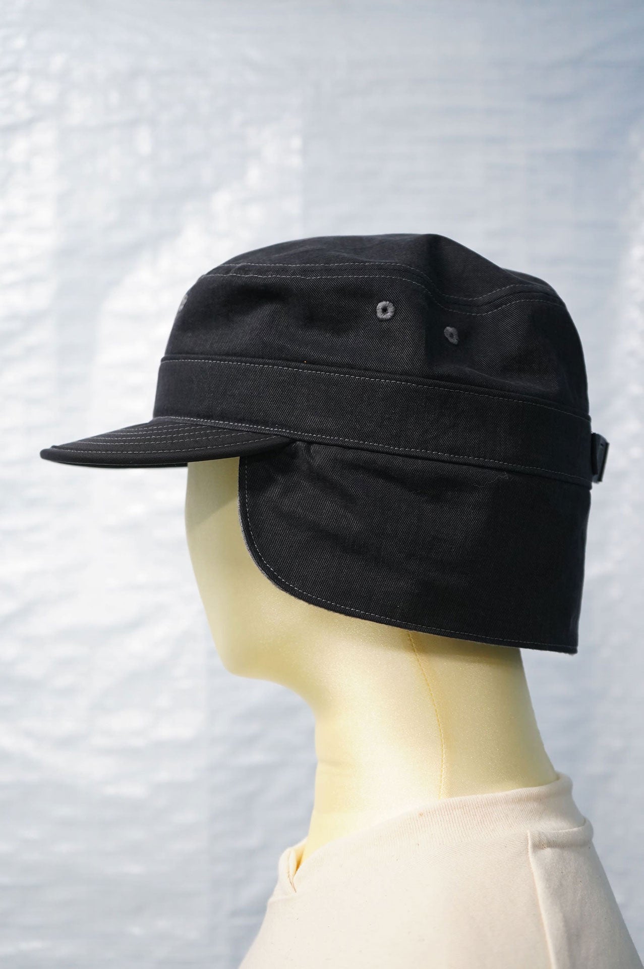 rajabrooke/ラジャブルック/KERJA CAP BLACK – mdnt.store