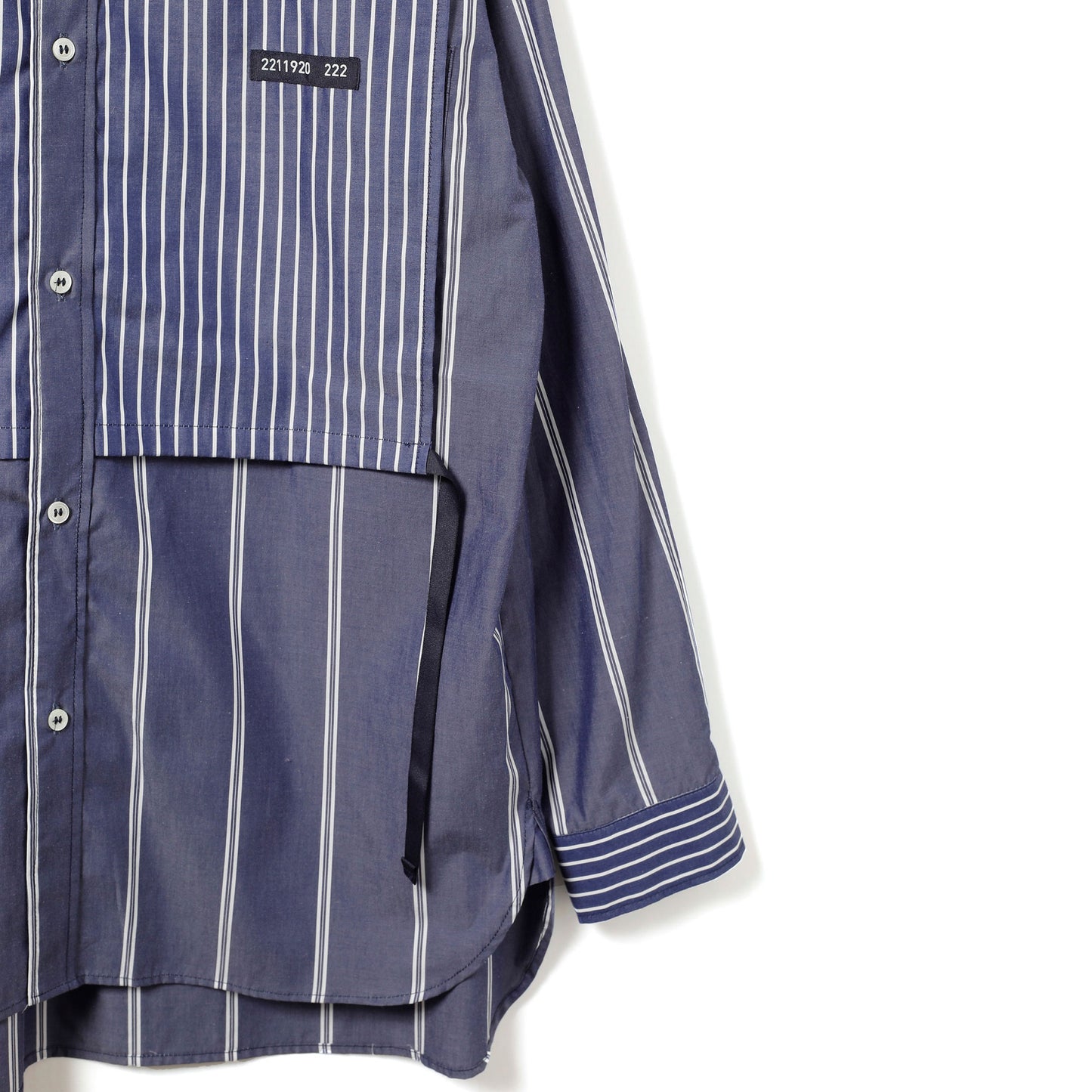 STRIPE SHIRT navy