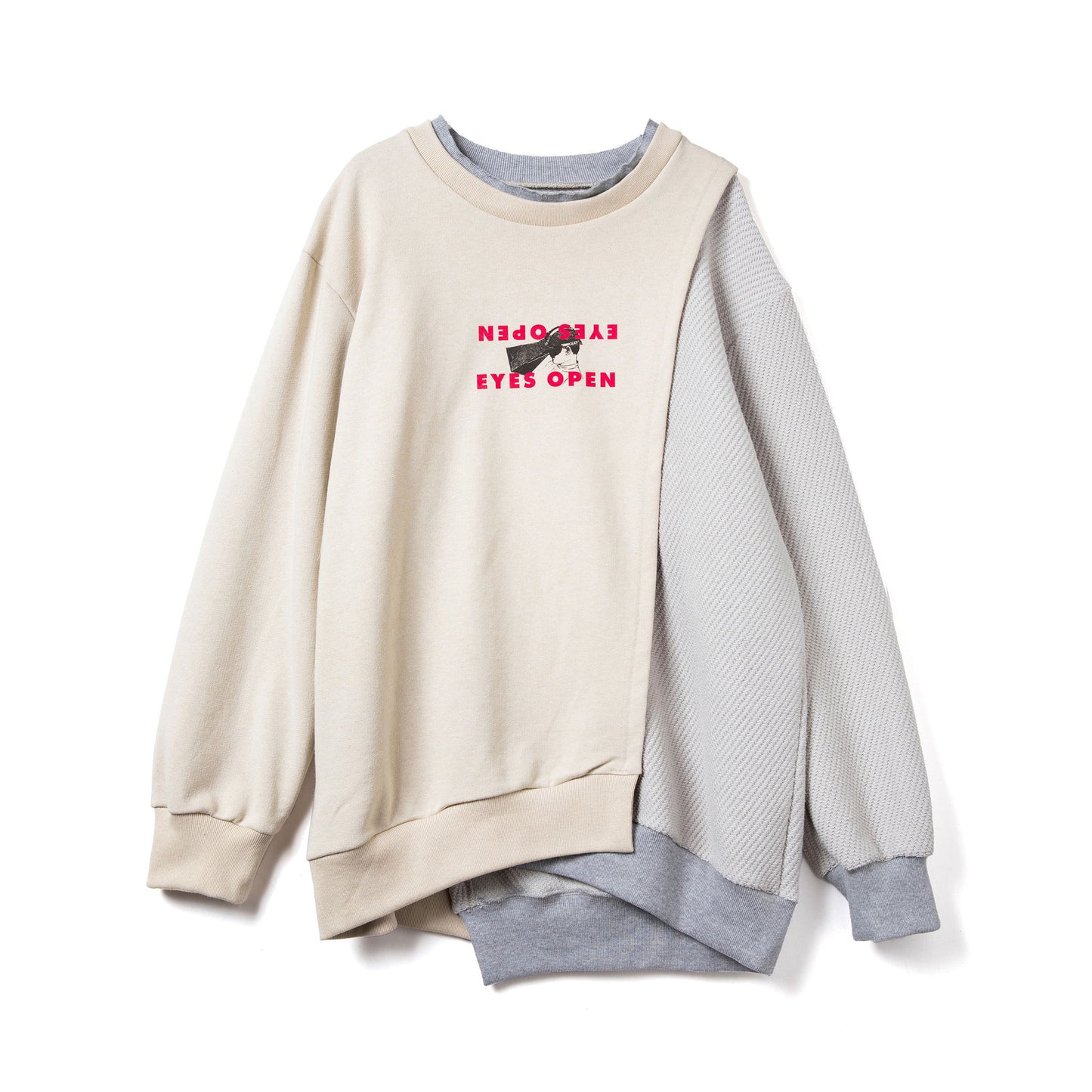 COMBI SWEAT beige